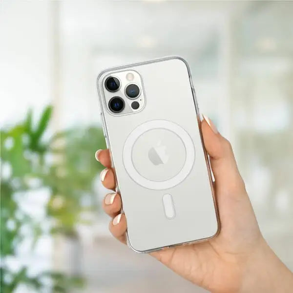iPhone 13 Pro MagSafe suojakuori Läpinäkyvä
