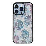 iPhone 13 Pro Max kukka suojakuoret - Monstera Texture - Ei