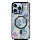 iPhone 13 Pro Max kukka suojakuoret - Monstera Texture