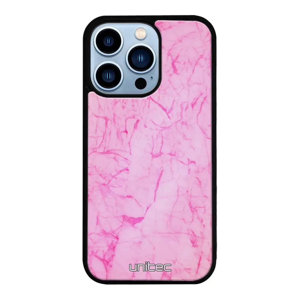 iPhone 13 Pro Max marmori suojakuoret - Light Pink Marble - Ei