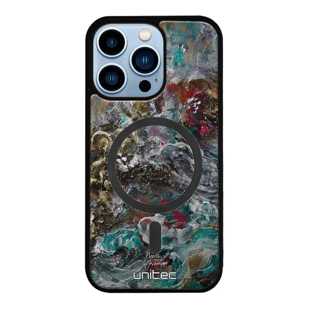 iPhone 13 Pro Max modern art suojakuoret - Heart Knows - Noora Kämppi