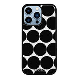 iPhone 13 Pro Max pallo suojakuoret - Musta Pallo - Ei