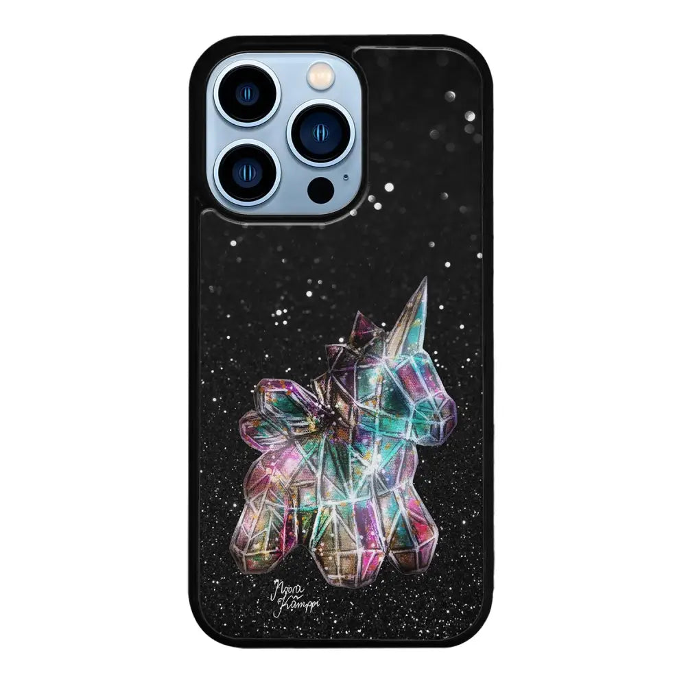 iPhone 13 Pro Max unicorn suojakuoret - Valkoinen - Noora Kämppi - Ei