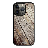 iPhone 13 Pro suojakuoret - Wooden Stump - Ei