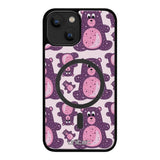 iPhone 13 suojakuoret - Purple Teddy Bear