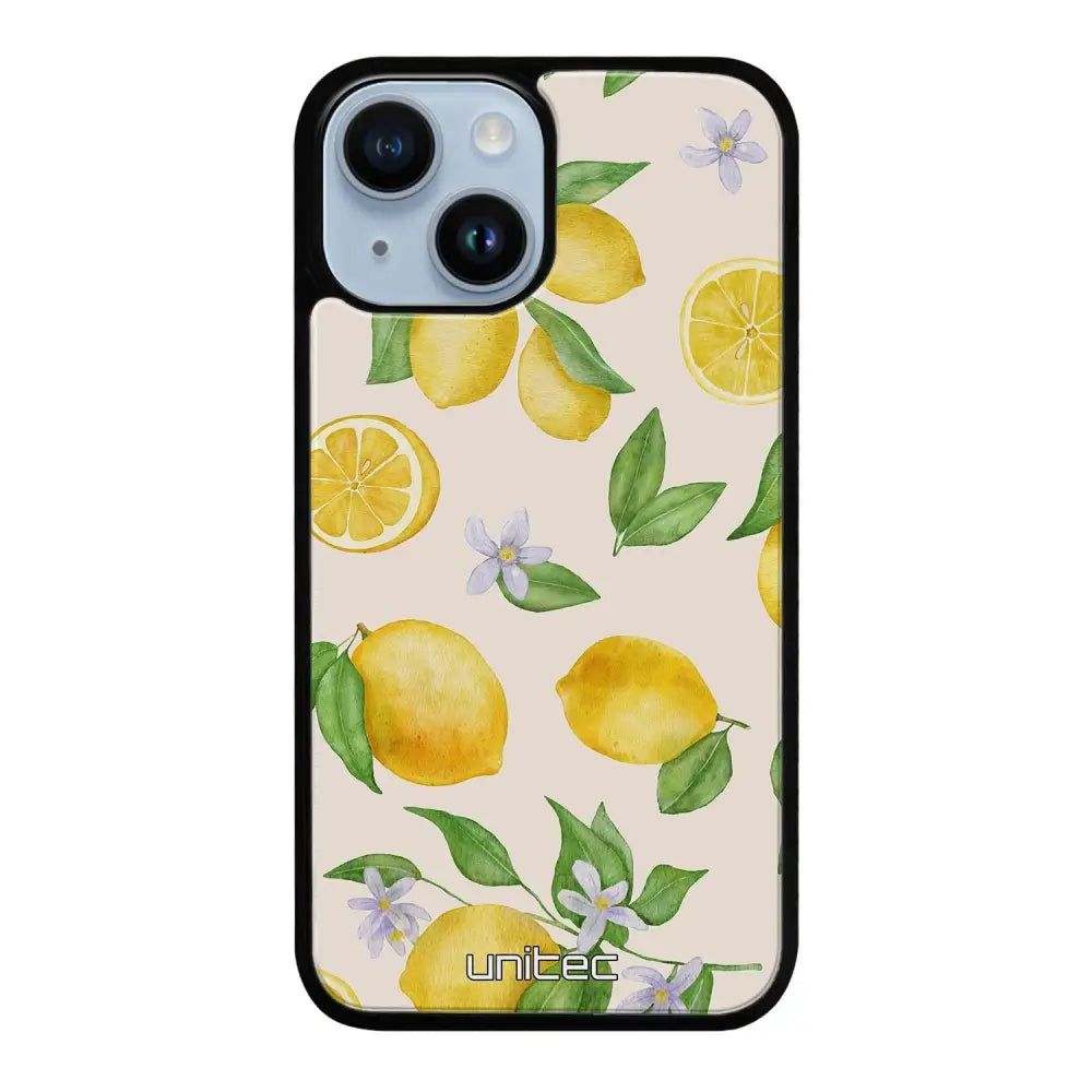 iPhone 14 hedelmä suojakuoret - Lemon - Ei