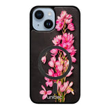 iPhone 14 kukka suojakuoret - Pink Flowers