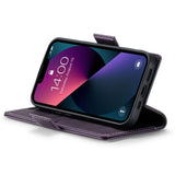 iPhone 14 Lompakko suojakotelo RFID - Violetti - CaseMe
