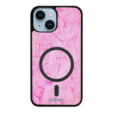 iPhone 14 marmori suojakuoret - Light Pink Marble