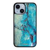iPhone 14 marmori suojakuoret - Turquoise Marble - Ei