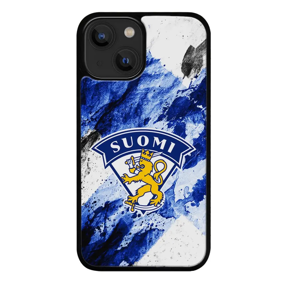 iPhone 14 Plus jääkiekko suojakuoret - Leijonat - Ei