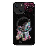 iPhone 14 Plus unicorn suojakuoret - Pinkki - Noora Kämppi