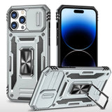 iPhone 14 Pro Armor suojakuori - Harmaa