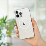 iPhone 14 Pro MagSafe suojakuori - Läpinäkyvä