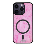 iPhone 14 Pro marmori suojakuoret - Light Pink Marble