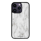 iPhone 14 Pro marmori suojakuoret - White Marble - Ei