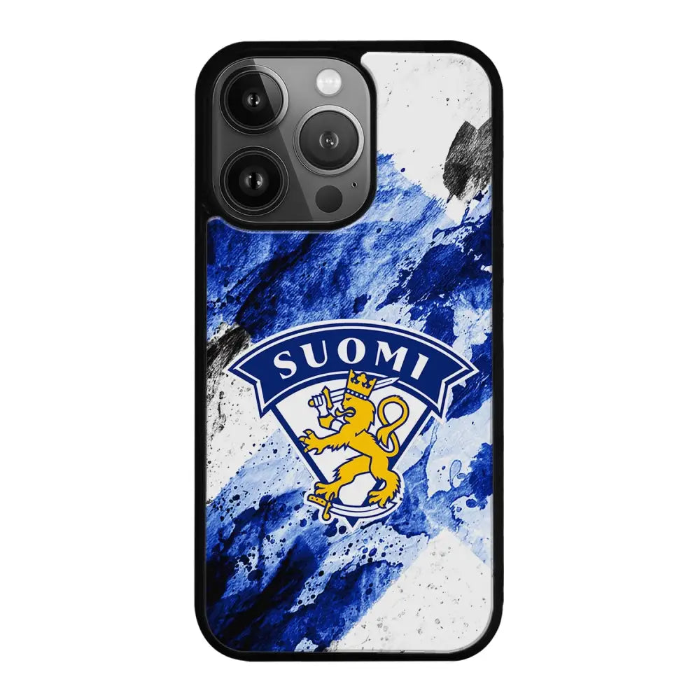 iPhone 14 Pro Max jääkiekko suojakuoret - Leijonat - Ei