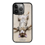 iPhone 14 Pro Max kissa suojakuoret - Relaxing Cat - Ei