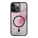 iPhone 14 Pro Max marmori suojakuoret - Pink Pok Rie