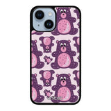 iPhone 14 suojakuoret - Purple Teddy Bear - Ei