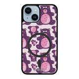 iPhone 14 suojakuoret - Purple Teddy Bear