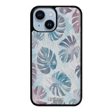 iPhone 15 kukka suojakuoret - Monstera Texture - Ei