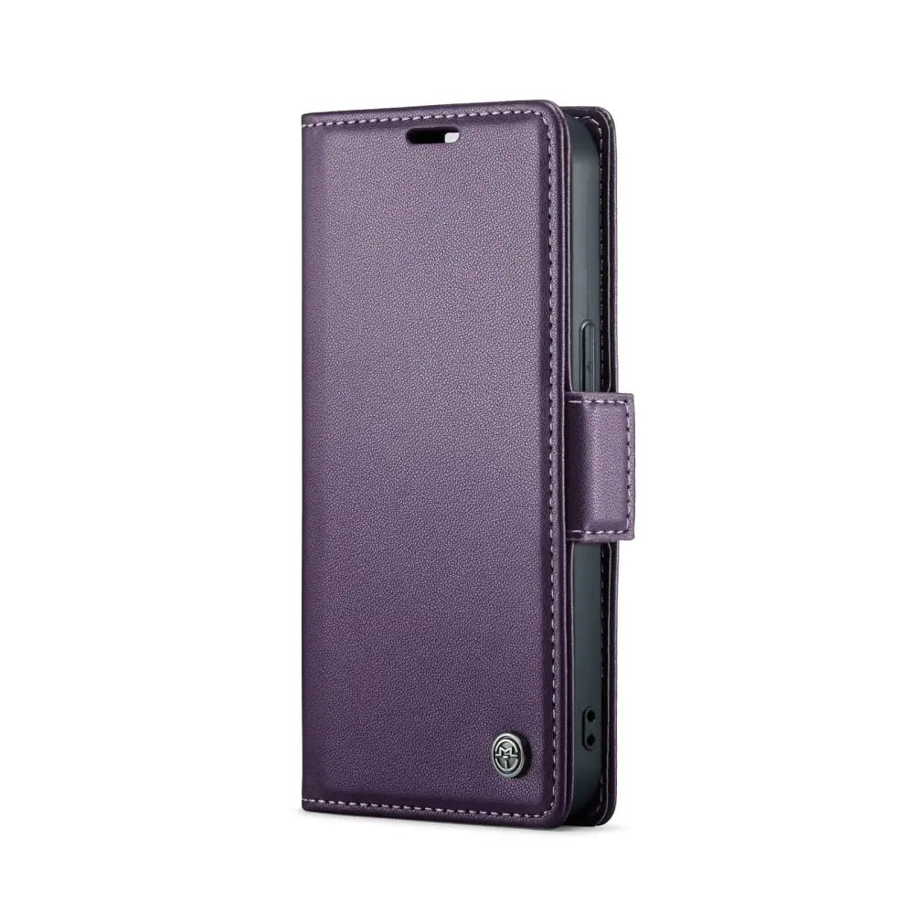 iPhone 15 Lompakko suojakotelo RFID - Violetti - CaseMe