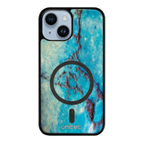 iPhone 15 marmori suojakuoret - Turquoise Marble