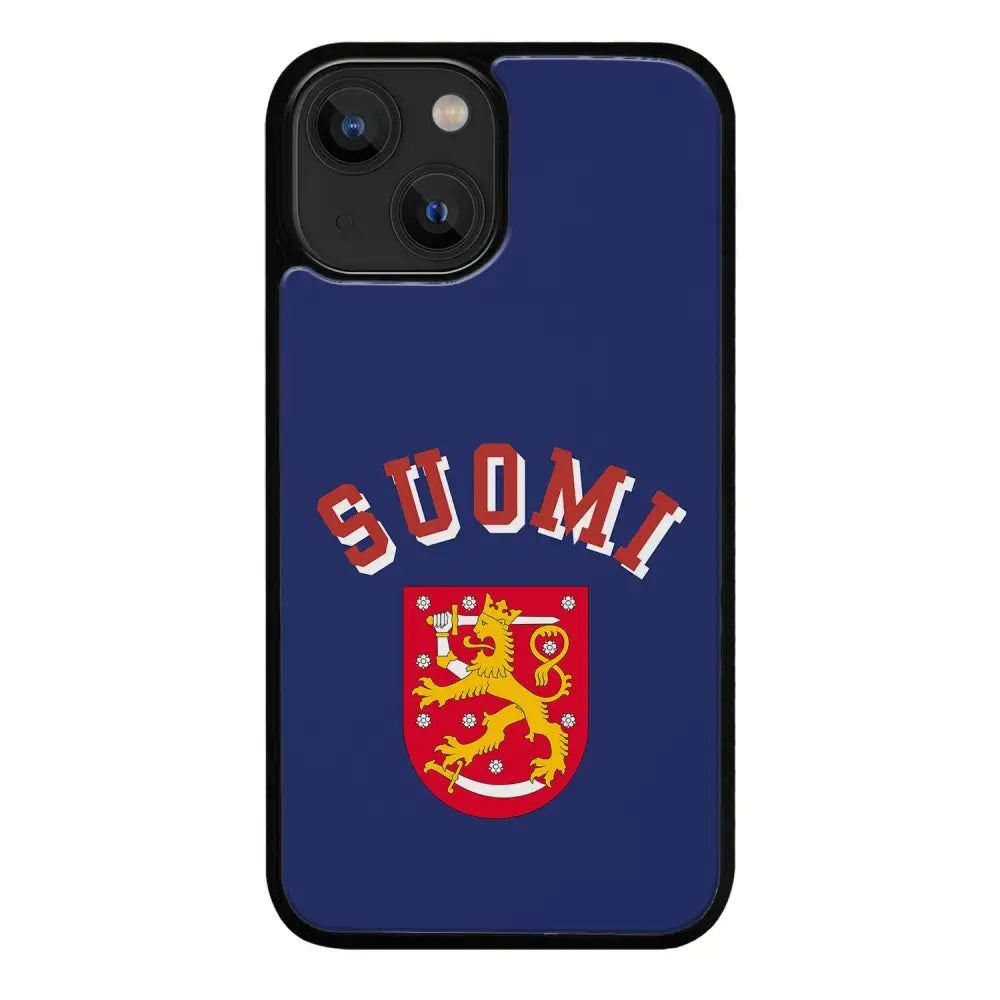 iPhone 15 Plus jääkiekko suojakuoret - Leijonat Suomi - Ei