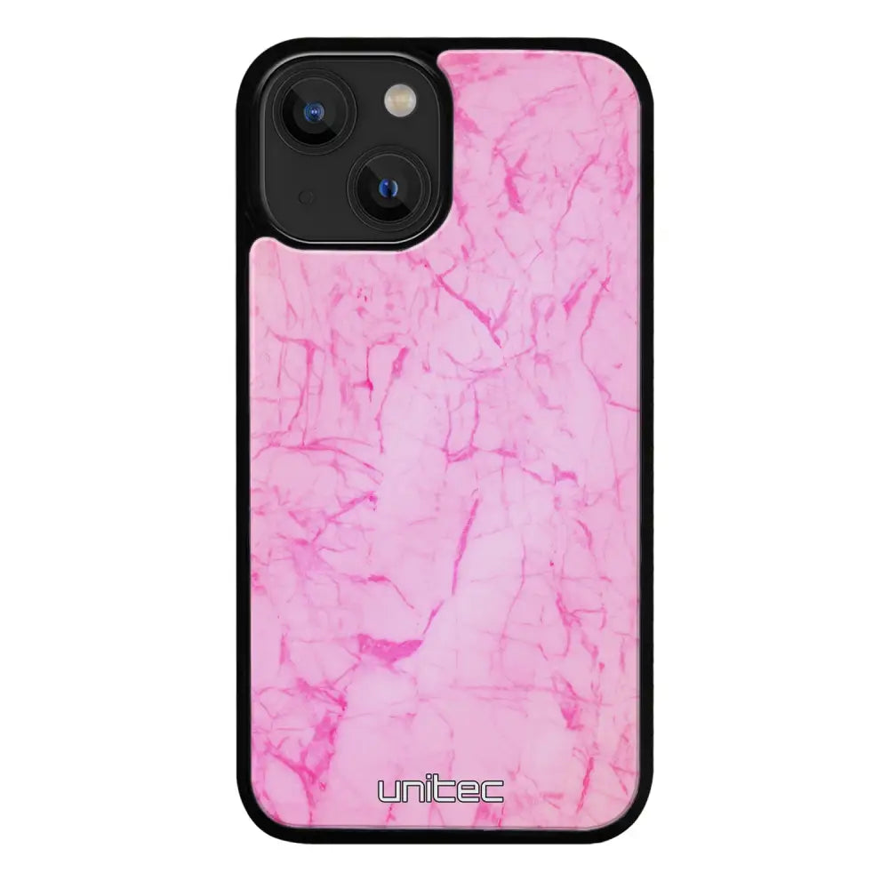 iPhone 15 Plus marmori suojakuoret - Light Pink Marble - Ei