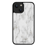 iPhone 15 Plus marmori suojakuoret - White Marble - Ei