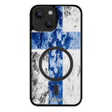 iPhone 15 Plus suojakuoret - Painted Finnish Flag