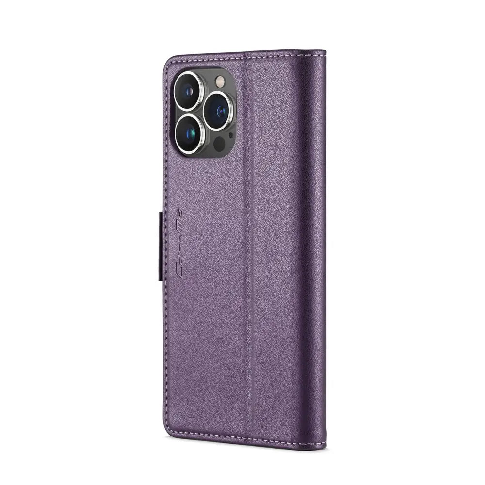 iPhone 15 Pro Lompakko suojakotelo RFID - Violetti - CaseMe