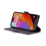 iPhone 15 Pro Lompakko suojakotelo RFID - Violetti - CaseMe