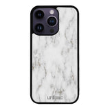 iPhone 15 Pro marmori suojakuoret - White Marble - Ei
