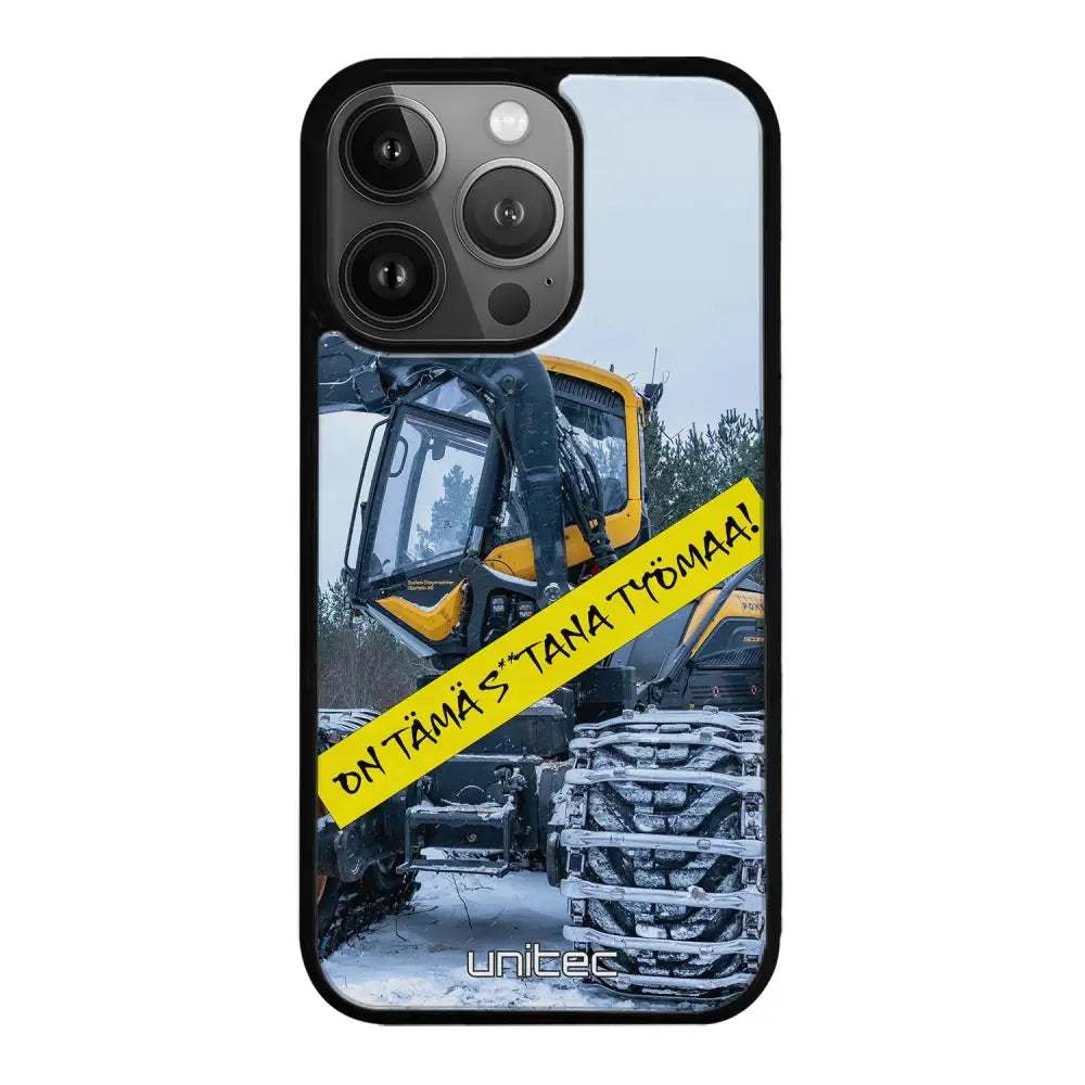 iPhone 15 Pro Max meemi suojakuoret - Työmaa - Ei