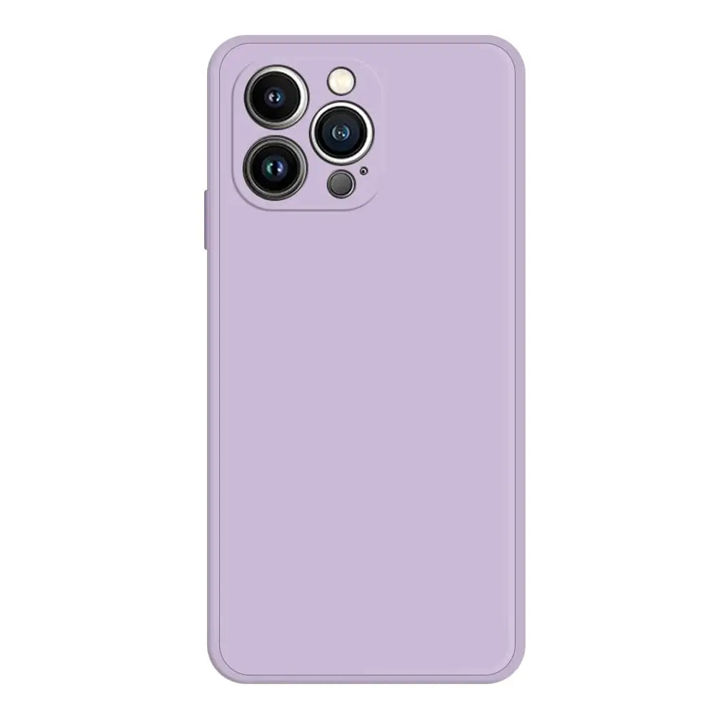 iPhone 15 Pro Silikoni suojakuori - Violetti