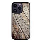 iPhone 15 Pro suojakuoret - Wooden Stump - Ei