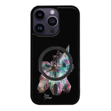 iPhone 15 Pro unicorn suojakuoret - Musta - Noora Kämppi