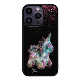 iPhone 15 Pro unicorn suojakuoret - Pinkki - Noora Kämppi - Ei