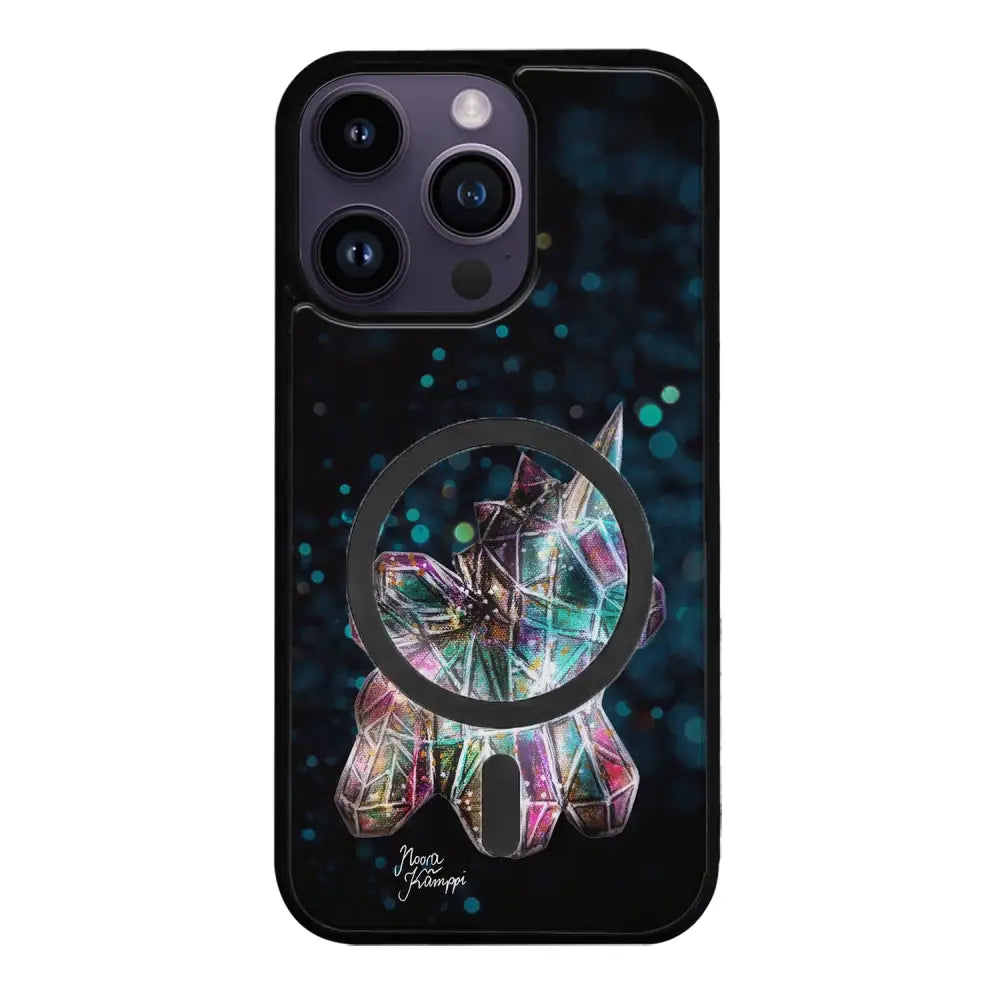 iPhone 15 Pro unicorn suojakuoret - Sininen - Noora Kämppi