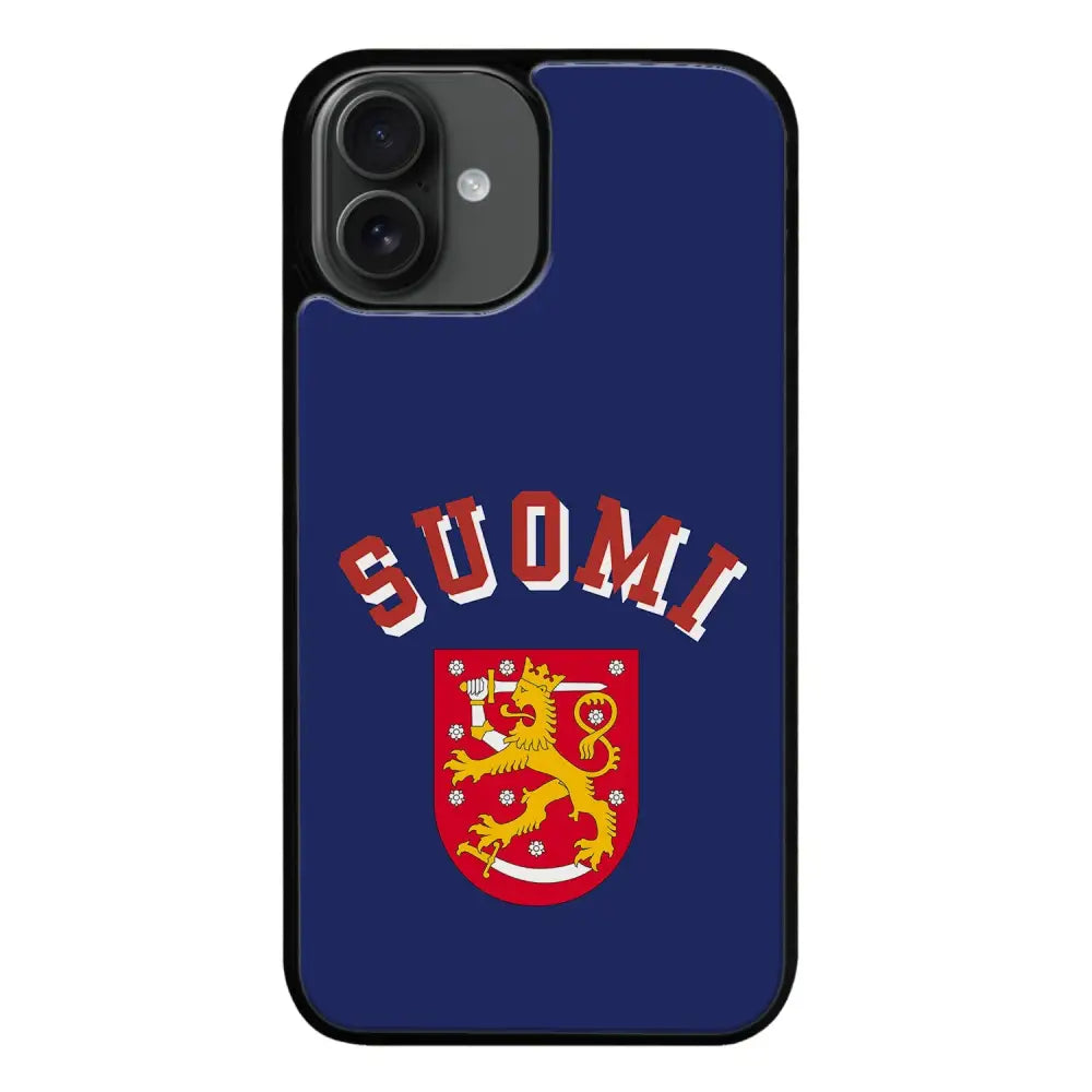 iPhone 16 jääkiekko suojakuoret - Leijonat Suomi - Ei