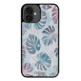 iPhone 16 Plus kukka suojakuoret - Monstera Texture - Ei