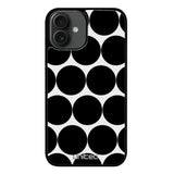 iPhone 16 Plus pallo suojakuoret - Musta Pallo - Ei