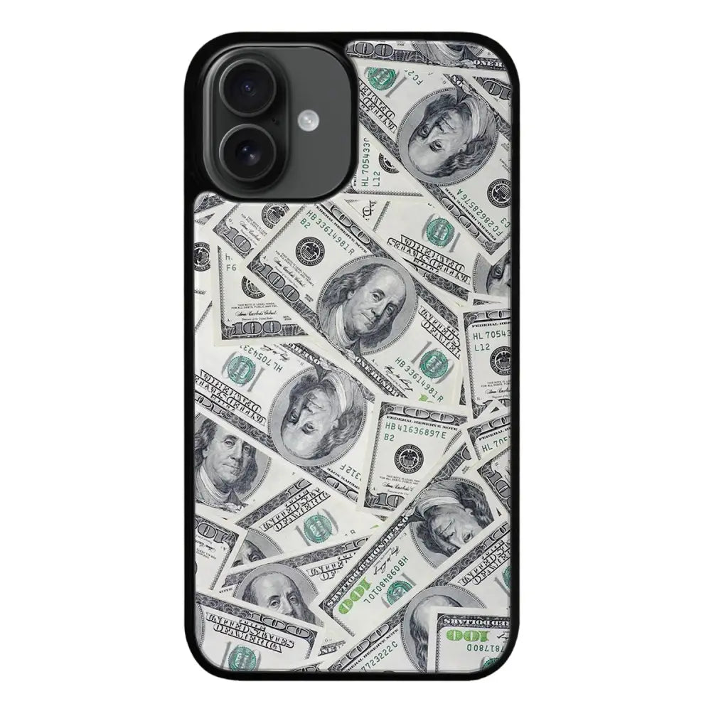 iPhone 16 Plus seteli suojakuoret - Dollarit - Ei