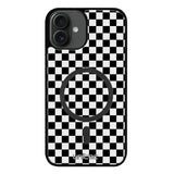 iPhone 16 Plus suojakuoret - Black And White