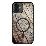 iPhone 16 Plus suojakuoret - Wooden Stump