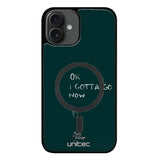 iPhone 16 Plus surrealistic sadness suojakuoret - Ok I Gotta Go - Noora Kämppi