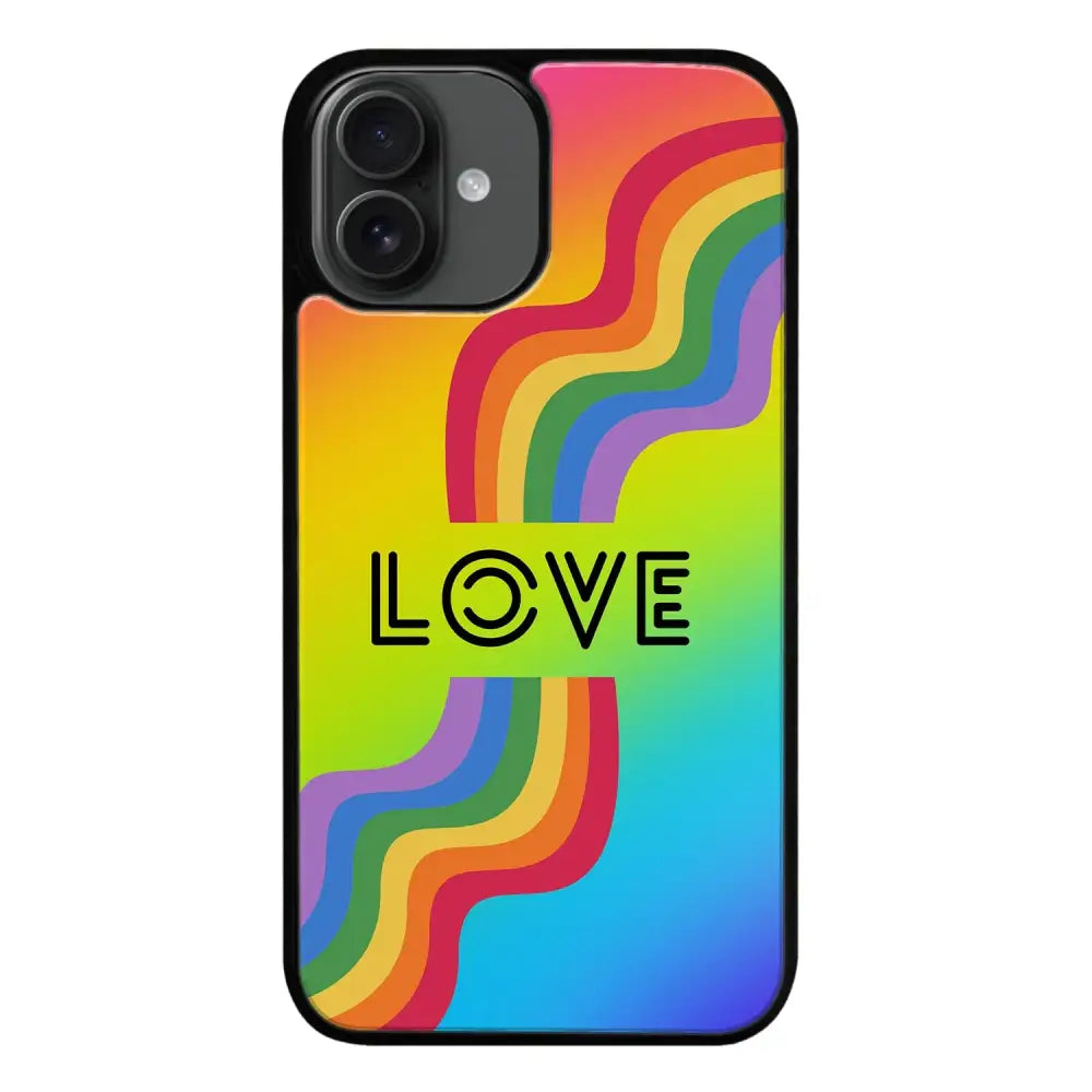 iPhone 16 pride suojakuoret - Love - Ei