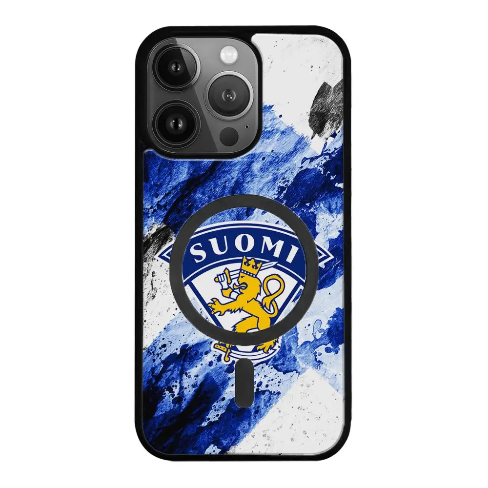 iPhone 16 Pro Max jääkiekko suojakuoret - Leijonat